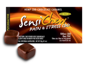 Sensi Chew Pain and Stress CBD